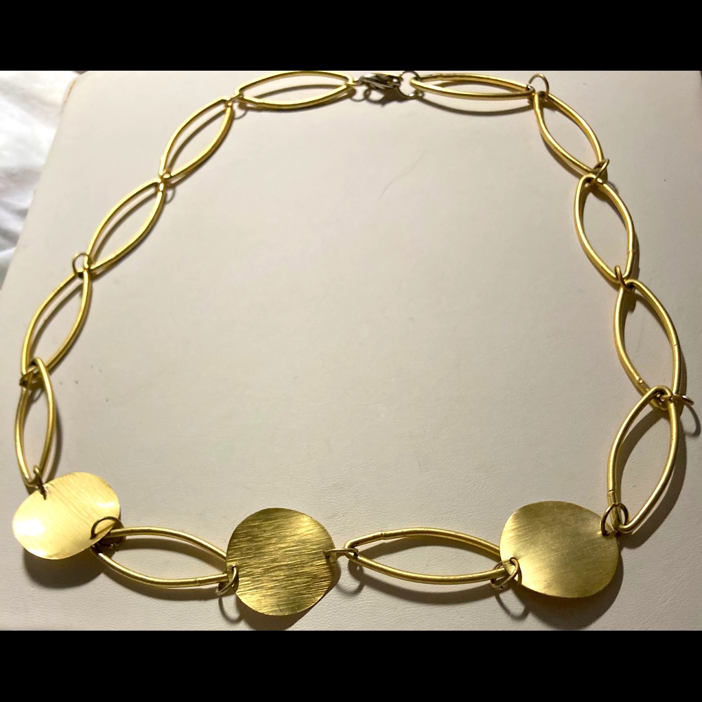 Gold Necklace From Ny 709